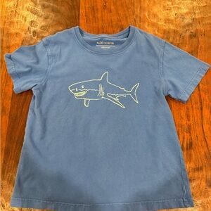 Kids Blue Shark Graphic Tee